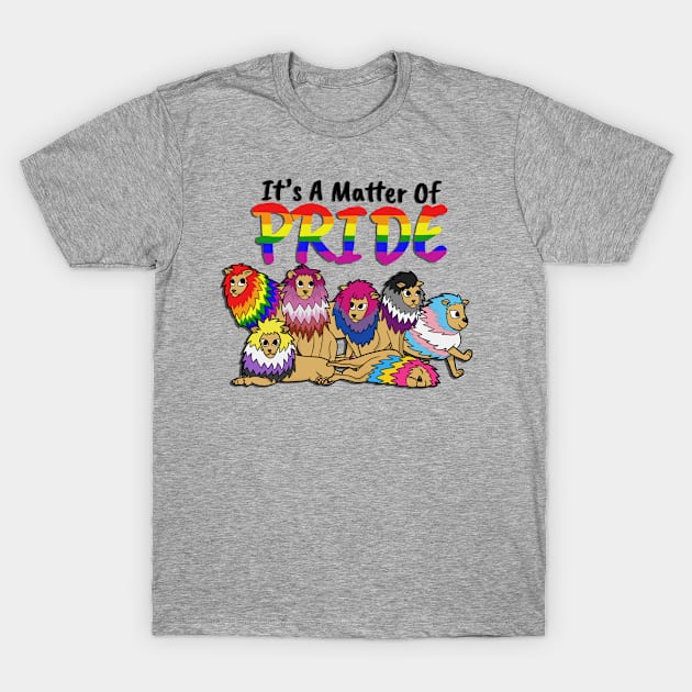 The Pride Pride- With text T-Shirt by marzipanpond